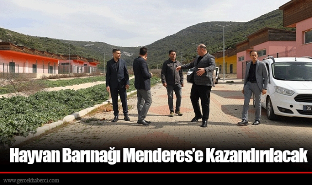 Hayvan Barınağı Menderes’e Kazandırılacak