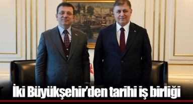 İki Büyükşehir’den tarihi iş birliği