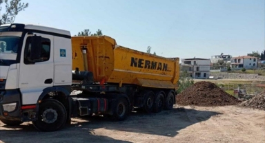 İzmir'de mevzuata aykırı hafriyat dökümü yapan iki firmaya 11,2 milyon lira ceza