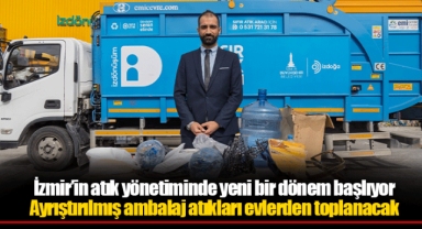 İzmir’in atık yönetiminde yeni bir dönem başlıyor