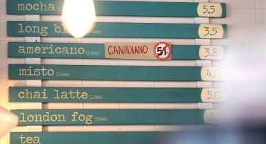 Kanadalılar, Americano'nun ismini değiştirdi