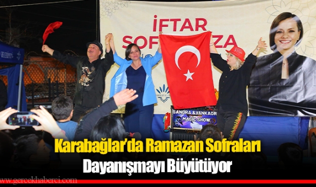 Karabağlar’da Ramazan Sofraları Dayanışmayı Büyütüyor