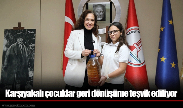Karşıyakalı çocuklar geri dönüşüme teşvik ediliyor