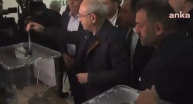 Kılıçdaroğlu İmamoğlu için sandık başında