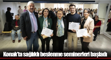 Konak’ta sağlıklı beslenme seminerleri başladı