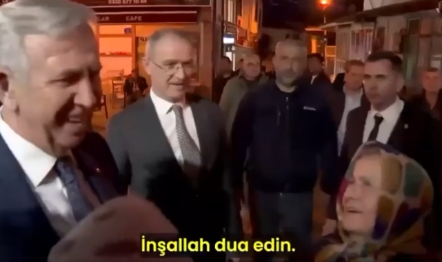 Mansur Yavaş'tan 'Ankara'dan cumhurbaşkanı çık' diyen yurttaşa olay cevap