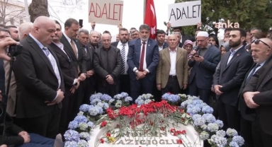 Muhsin Yazıcıoğlu, ölümünün 16’ncı yılında mezarı başında anıldı