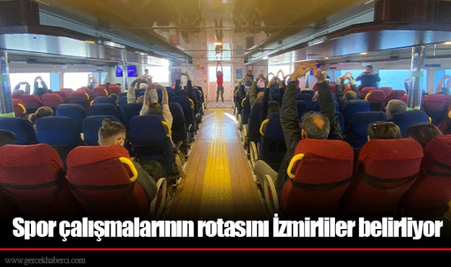 Spor çalışmalarının rotasını İzmirliler belirliyor