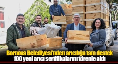 Bornova Belediyesi’nden arıcılığa tam destek