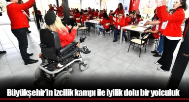 Büyükşehir’in izcilik kampı ile iyilik dolu bir yolculuk