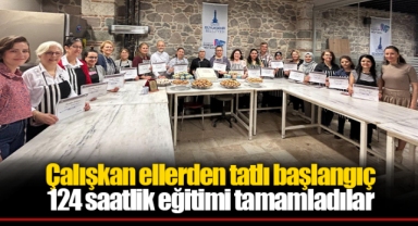 Çalışkan ellerden tatlı başlangıç