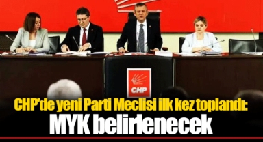 CHP'de yeni Parti Meclisi ilk kez toplandı: MYK belirlenecek