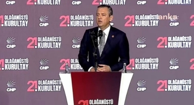 CHP'nin kurultayında Özgür Özel konuştu