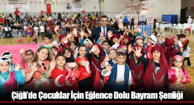 Çiğli’de Çocuklar İçin Eğlence Dolu Bayram Şenliği