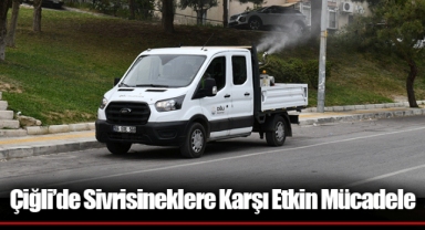 Çiğli’de Sivrisineklere Karşı Etkin Mücadele