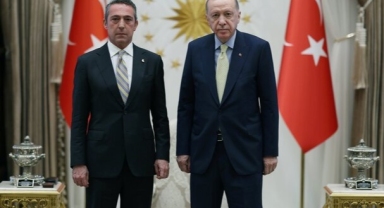 Cumhurbaşkanı Recep Tayyip Erdoğan, Ali Koç'u kabul etti