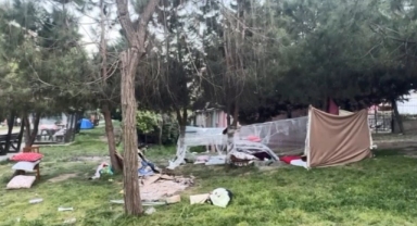 Deprem sonrası parkta kalan eşi ve baldızını vurdu!