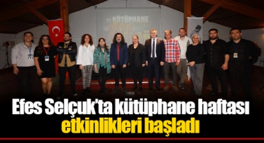 Efes Selçuk’ta kütüphane haftası etkinlikleri başladı