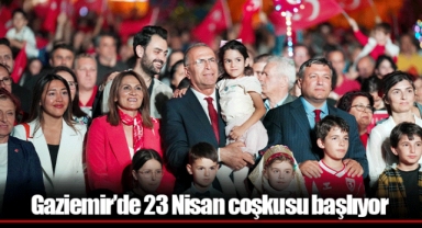 Gaziemir’de 23 Nisan coşkusu başlıyor