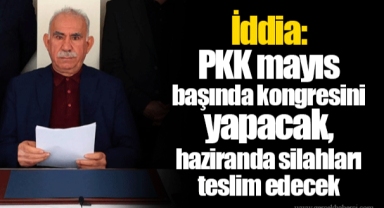 İddia: PKK mayıs başında kongresini yapacak, haziranda silahları teslim edecek