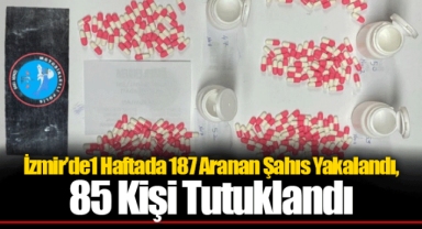 İzmir’de1 Haftada 187 Aranan Şahıs Yakalandı, 85 Kişi Tutuklandı