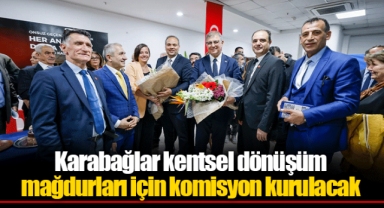 Karabağlar kentsel dönüşüm mağdurları için komisyon kurulacak