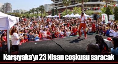 Karşıyaka’yı 23 Nisan coşkusu saracak