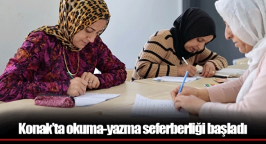 Konak’ta okuma-yazma seferberliği başladı