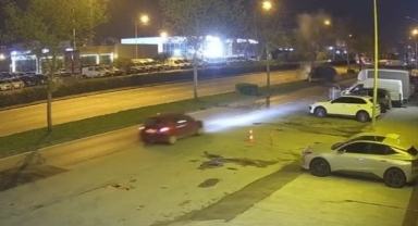 Korkunç ölüm kamerada