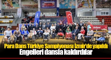 Para Dans Türkiye Şampiyonası İzmir’de yapıldı