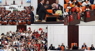 TBMM'deki 23 Nisan etkinliklerine rekor ziyaretçi