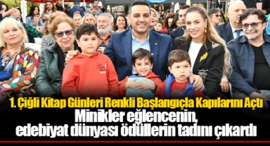 1. Çiğli Kitap Günleri Renkli Başlangıçla Kapılarını Açtı
