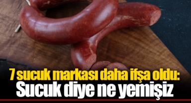 7 sucuk markası daha ifşa oldu: Sucuk diye ne yemişiz