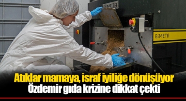 Atıklar mamaya, israf iyiliğe dönüşüyor