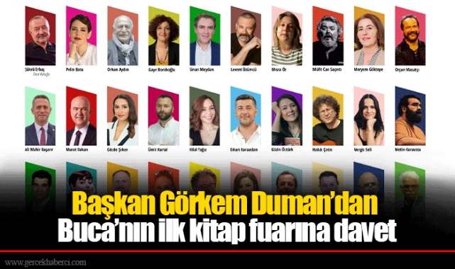 Başkan Görkem Duman’dan Buca’nın ilk kitap fuarına davet