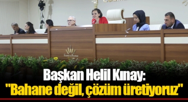 Başkan Helil Kınay:
