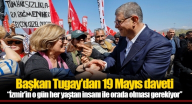 Başkan Tugay’dan 19 Mayıs daveti