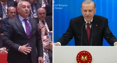 Bir anda ayağa kalkıp 'İl olmak istiyoruz' dedi, Erdoğan'ın yanıtı olay oldu