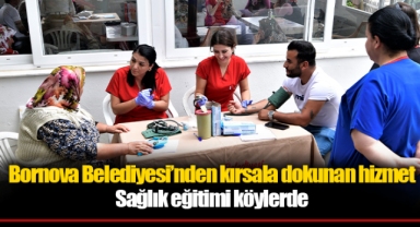 Bornova Belediyesi’nden kırsala dokunan hizmet