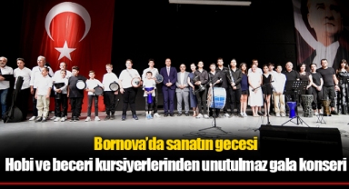 Bornova’da sanatın gecesi