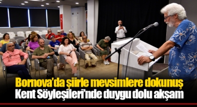 Bornova’da şiirle mevsimlere dokunuş