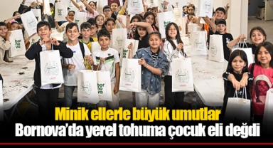 Bornova’da yerel tohuma çocuk eli değdi