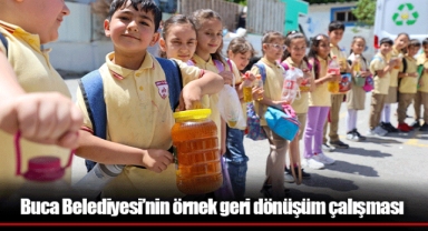 Buca Belediyesi’nin örnek geri dönüşüm çalışması