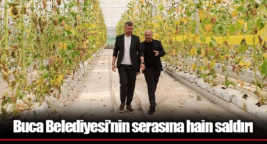 Buca Belediyesi’nin serasına hain saldırı