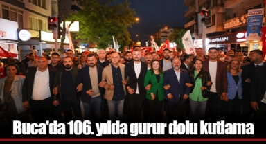 Buca'da 106. yılda gurur dolu kutlama
