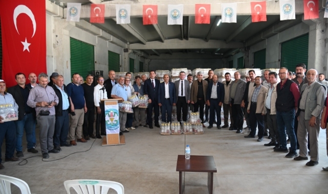 Büyükşehir’den Tarımda Temiz Çözüm İçin Çiftçiye Destek
