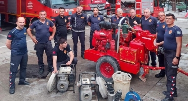 Büyükşehir ekipleri sağanak yağış ve fırtınaya karşı teyakkuzda