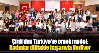 Çiğli'den Türkiye'ye örnek model: Kadınlar dijitalde başarıyla ilerliyor