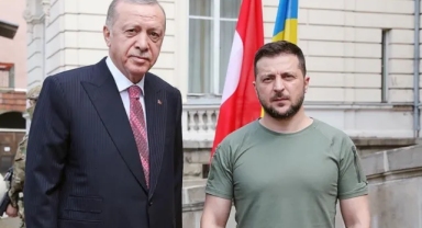 Cumhurbaşkanı Erdoğan Zelenski ile görüştü