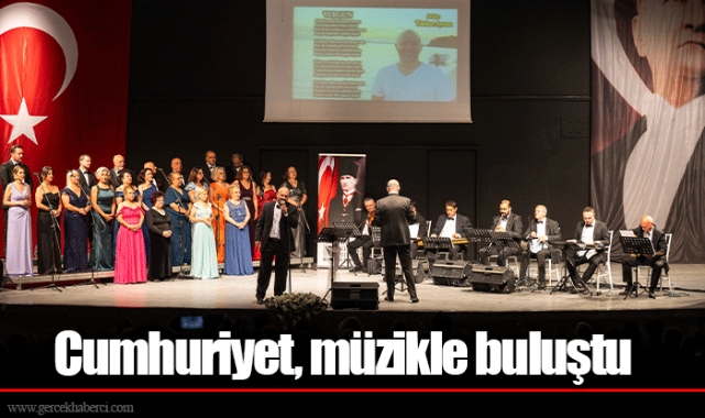 Cumhuriyet, müzikle buluştu